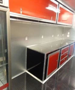 Concession Trailer 8.5'x53' Gooseneck BBQ Catering Food Smoker Event (Red) 101 Concession Trailer 8.5'x53' Gooseneck BBQ Catering Food Smoker Event (Red) -Cheap Concession Trailers Shop dsc01127 1