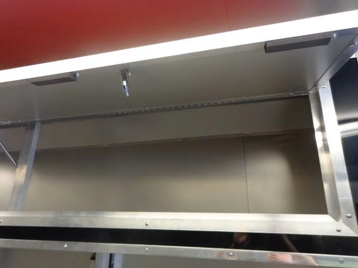 Concession Trailer 8.5'x53' Gooseneck BBQ Catering Food Smoker Event (Red) 6 Concession Trailer 8.5'x53' Gooseneck BBQ Catering Food Smoker Event (Red) - Image 6