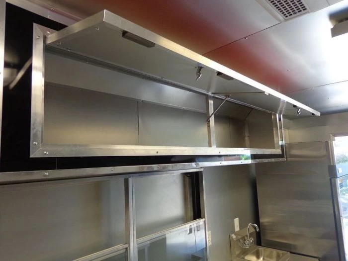 Concession Trailer 8.5'x53' Gooseneck BBQ Catering Food Smoker Event (Red) 14 Concession Trailer 8.5'x53' Gooseneck BBQ Catering Food Smoker Event (Red) - Image 14