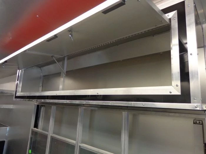 Concession Trailer 8.5'x53' Gooseneck BBQ Catering Food Smoker Event (Red) 10 Concession Trailer 8.5'x53' Gooseneck BBQ Catering Food Smoker Event (Red) - Image 10