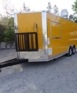 8.5' x 20' Penske Yellow Concession Food Trailer With Appliances -Cheap Concession Trailers Shop dsc01237 2