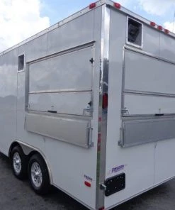 Concession Trailer 8.5'x16' White - Event Food Catering Enclosed Kitchen -Cheap Concession Trailers Shop dsc01284 3