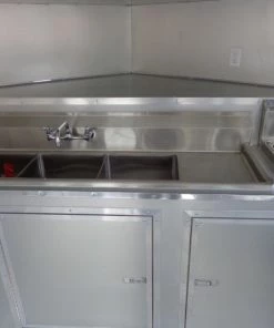 Concession Trailer 8.5'x16' White - Event Food Catering Enclosed Kitchen -Cheap Concession Trailers Shop dsc01302 2