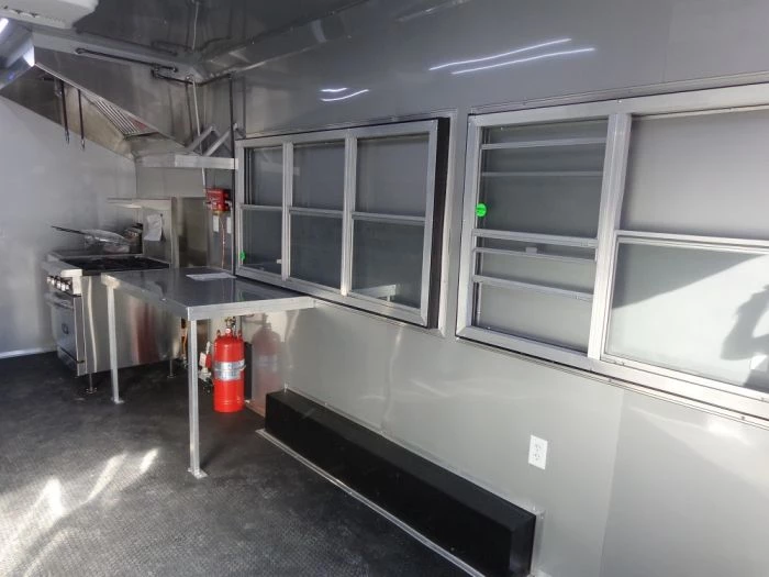 8.5' x 20' Black Concession Food Trailer With Appliances 5 8.5' x 20' Black Concession Food Trailer With Appliances - Image 5