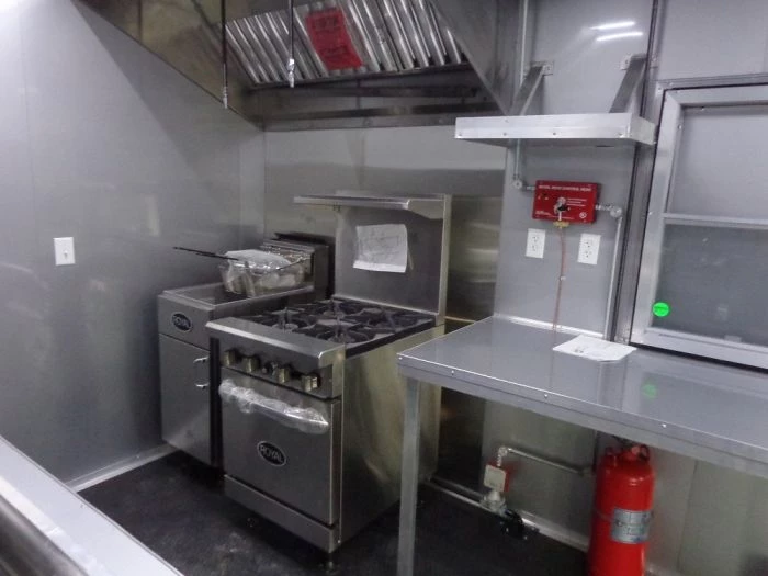 8.5' x 20' Black Concession Food Trailer With Appliances 12 8.5' x 20' Black Concession Food Trailer With Appliances - Image 12