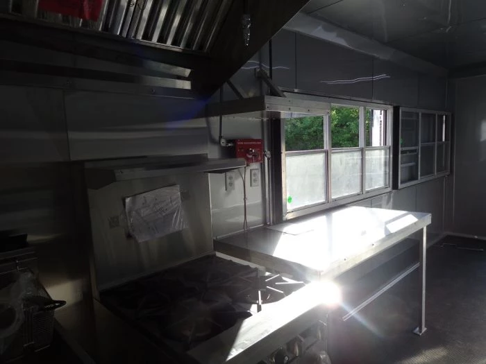 8.5' x 20' Black Concession Food Trailer With Appliances 23 8.5' x 20' Black Concession Food Trailer With Appliances - Image 23