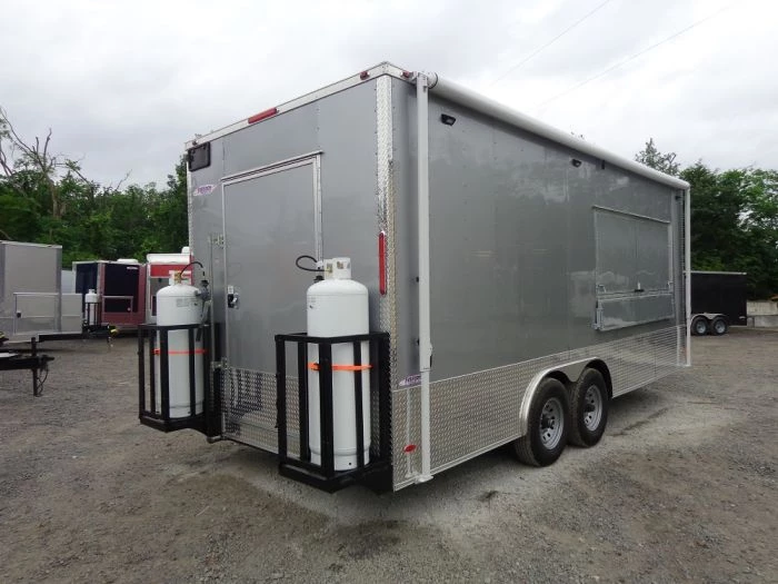 8.5' x 20' Silver Frost Concession Food Trailer With Appliances 25 8.5' x 20' Silver Frost Concession Food Trailer With Appliances - Image 25