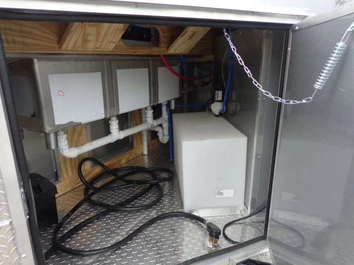 8.5' x 20' Silver Frost Concession Food Trailer With Appliances 2 8.5' x 20' Silver Frost Concession Food Trailer With Appliances - Image 2