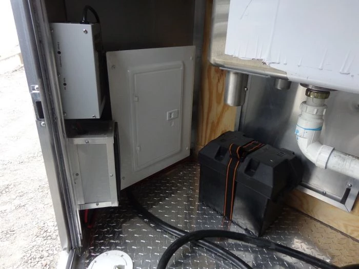 8.5' x 20' Silver Frost Concession Food Trailer With Appliances 28 8.5' x 20' Silver Frost Concession Food Trailer With Appliances - Image 28