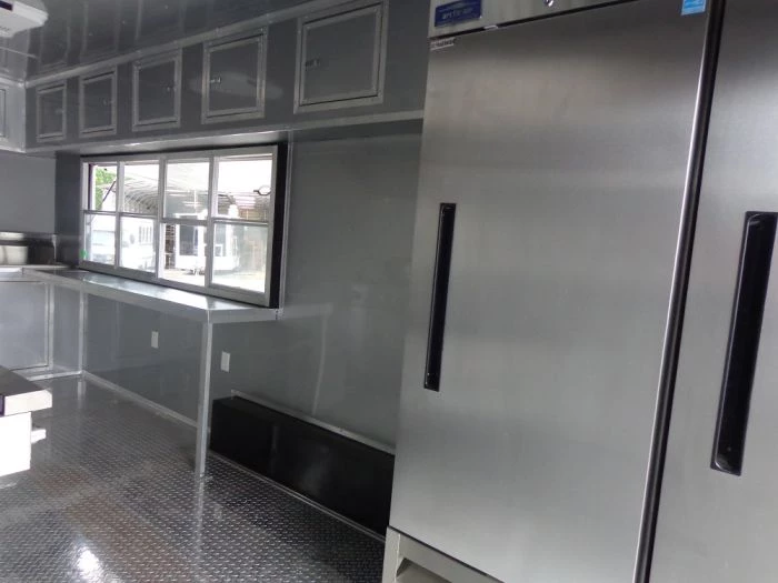 8.5' x 20' Silver Frost Concession Food Trailer With Appliances 15 8.5' x 20' Silver Frost Concession Food Trailer With Appliances - Image 15