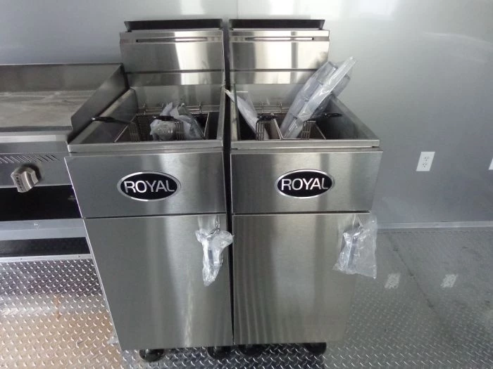 8.5' x 20' Silver Frost Concession Food Trailer With Appliances 11 8.5' x 20' Silver Frost Concession Food Trailer With Appliances - Image 11