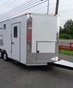 Concession Trailer 8.5'x16' White - Event Food Catering Enclosed Kitchen -Cheap Concession Trailers Shop dsc01494 2
