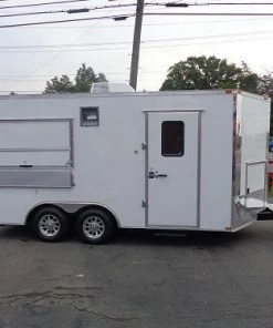 Concession Trailer 8.5'x16' White - Event Food Catering Enclosed Kitchen -Cheap Concession Trailers Shop dsc01495 3