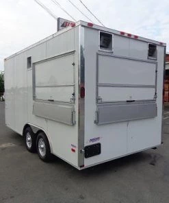 Concession Trailer 8.5'x16' White - Event Food Catering Enclosed Kitchen -Cheap Concession Trailers Shop dsc01498 3