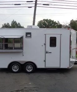 Concession Trailer 8.5'x16' White - Event Food Catering Enclosed Kitchen -Cheap Concession Trailers Shop dsc01500 2