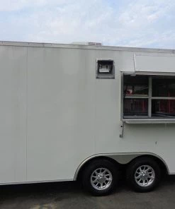 Concession Trailer 8.5'x16' White - Event Food Catering Enclosed Kitchen -Cheap Concession Trailers Shop dsc01519 2