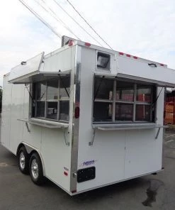 Concession Trailer 8.5'x16' White - Event Food Catering Enclosed Kitchen -Cheap Concession Trailers Shop dsc01520 2