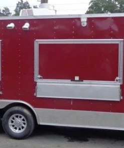 Concession Trailer 8.5' x 20' Red - Custom Enclosed Event Food Kitchen -Cheap Concession Trailers Shop dsc01688 1