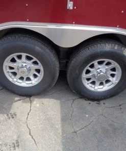 Concession Trailer 8.5' x 20' Red - Custom Enclosed Event Food Kitchen -Cheap Concession Trailers Shop dsc01692