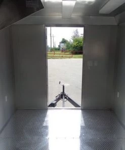 Concession Trailer 8.5' x 20' Red - Custom Enclosed Event Food Kitchen -Cheap Concession Trailers Shop dsc01699