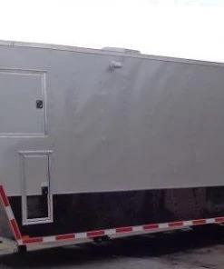 Concession Trailer 8.5'x36' Gray - Gooseneck Enclosed Event Food Kitchen -Cheap Concession Trailers Shop dsc01797 2