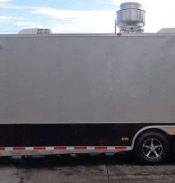 Concession Trailer 8.5'x36' Gray - Gooseneck Enclosed Event Food Kitchen -Cheap Concession Trailers Shop dsc01798 2