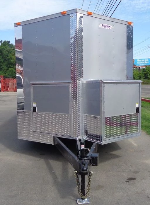 Concession Trailer 8.5' x 20' (Silver frost) Vending Enclosed Catering Kitchen 24 Concession Trailer 8.5' x 20' (Silver frost) Vending Enclosed Catering Kitchen - Image 24