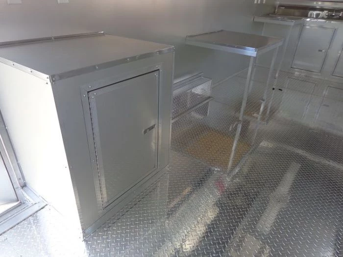 Concession Trailer 8.5' x 20' (Silver frost) Vending Enclosed Catering Kitchen 37 Concession Trailer 8.5' x 20' (Silver frost) Vending Enclosed Catering Kitchen - Image 37