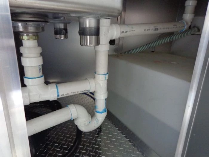 Concession Trailer 8.5' x 20' (Silver frost) Vending Enclosed Catering Kitchen 3 Concession Trailer 8.5' x 20' (Silver frost) Vending Enclosed Catering Kitchen - Image 3