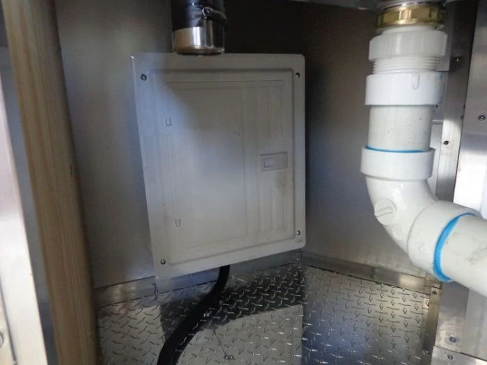 Concession Trailer 8.5' x 20' (Silver frost) Vending Enclosed Catering Kitchen 16 Concession Trailer 8.5' x 20' (Silver frost) Vending Enclosed Catering Kitchen - Image 16