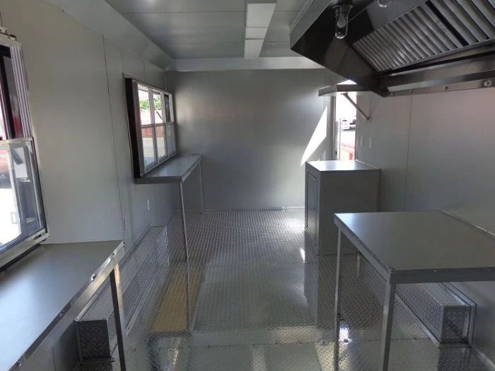 Concession Trailer 8.5' x 20' (Silver frost) Vending Enclosed Catering Kitchen 23 Concession Trailer 8.5' x 20' (Silver frost) Vending Enclosed Catering Kitchen - Image 23