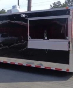 Concession Trailer 8.5'x30' Black - BBQ Smoker Event Food Catering -Cheap Concession Trailers Shop dsc02158