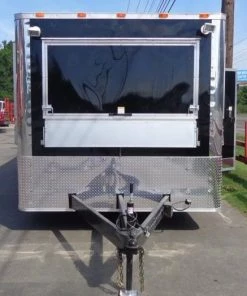 Concession Trailer 8.5'x30' Black - BBQ Smoker Event Food Catering -Cheap Concession Trailers Shop dsc02160