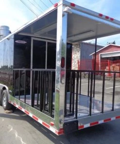 Concession Trailer 8.5'x30' Black - BBQ Smoker Event Food Catering -Cheap Concession Trailers Shop dsc02164 2