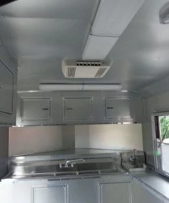 Concession Trailer 8.5' x 20' (Yellow) Enclosed Vending Food Custom -Cheap Concession Trailers Shop dsc02362