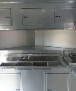 Concession Trailer 8.5' x 20' (Yellow) Enclosed Vending Food Custom -Cheap Concession Trailers Shop dsc02366 1