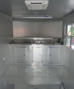 Concession Trailer 8.5' x 24' Red - BBQ Event Food Catering -Cheap Concession Trailers Shop dsc02408 1