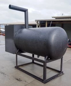 BBQ Smoker 250 Gallon Reverse Flow Patio BBQ Cooker Grill Box -Cheap Concession Trailers Shop dsc02501 2