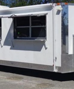 Concession Trailer 8.5'x24' White - Food Catering Event Vending -Cheap Concession Trailers Shop dsc03371 1