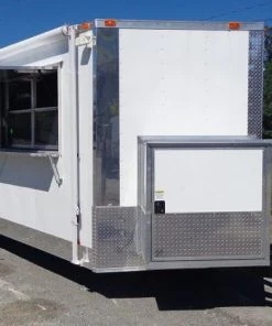 Concession Trailer 8.5'x24' White - Food Catering Event Vending -Cheap Concession Trailers Shop dsc03372 1