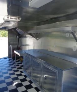Concession Trailer 8.5'x24' White - Food Catering Event Vending -Cheap Concession Trailers Shop dsc03395