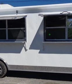 Concession Trailer 8.5'x24' White - Food Catering Event Vending -Cheap Concession Trailers Shop dsc03398 1