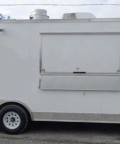 Concession Trailer 8.5'x 20' White - BBQ Vending Event Catering -Cheap Concession Trailers Shop dsc03438 1