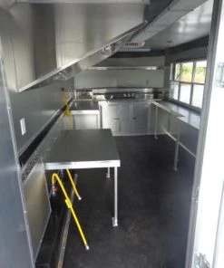 Concession Trailer 8.5'x 20' White - BBQ Vending Event Catering -Cheap Concession Trailers Shop dsc03451 1