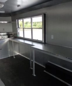 Concession Trailer 8.5'x 20' White - BBQ Vending Event Catering -Cheap Concession Trailers Shop dsc03453 1