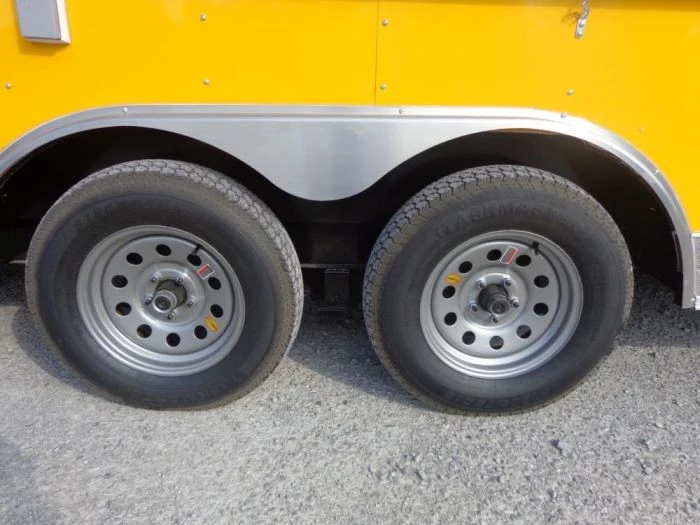 Concession Trailer 8.5'x18' Yellow - Event Food Catering Enclosed Kitchen 7 Concession Trailer 8.5'x18' Yellow - Event Food Catering Enclosed Kitchen - Image 7