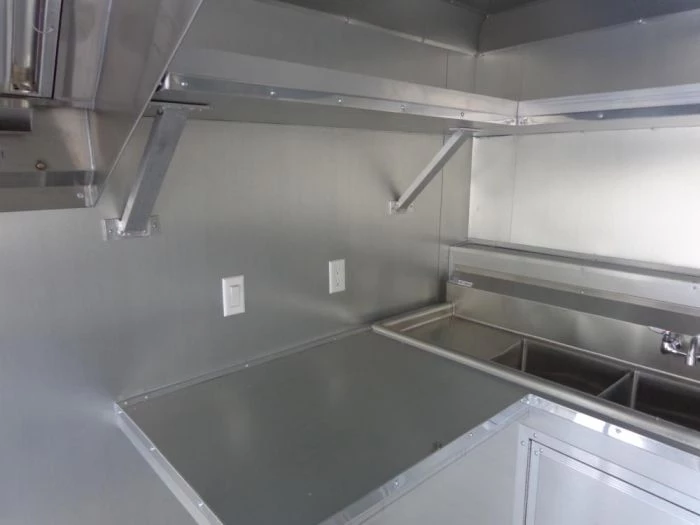 Concession Trailer 8.5'x18' Yellow - Event Food Catering Enclosed Kitchen 23 Concession Trailer 8.5'x18' Yellow - Event Food Catering Enclosed Kitchen - Image 23