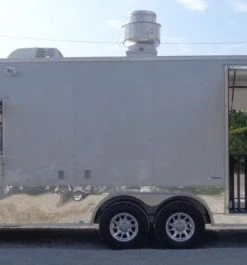 Concession Trailer 8.5' x 24' Silver - Vending Food Catering Kitchen -Cheap Concession Trailers Shop dsc03636 1