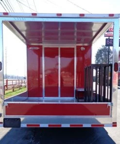 Concession Trailer 8.5'x30' Red - Smoker BBQ Event Catering -Cheap Concession Trailers Shop dsc03685