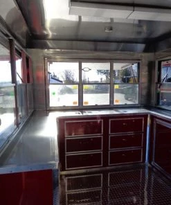 Concession Trailer 8.5'x30' Red - Smoker BBQ Event Catering -Cheap Concession Trailers Shop dsc03696